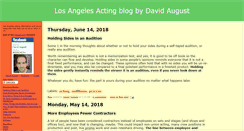 Desktop Screenshot of laacting.davidaugust.com